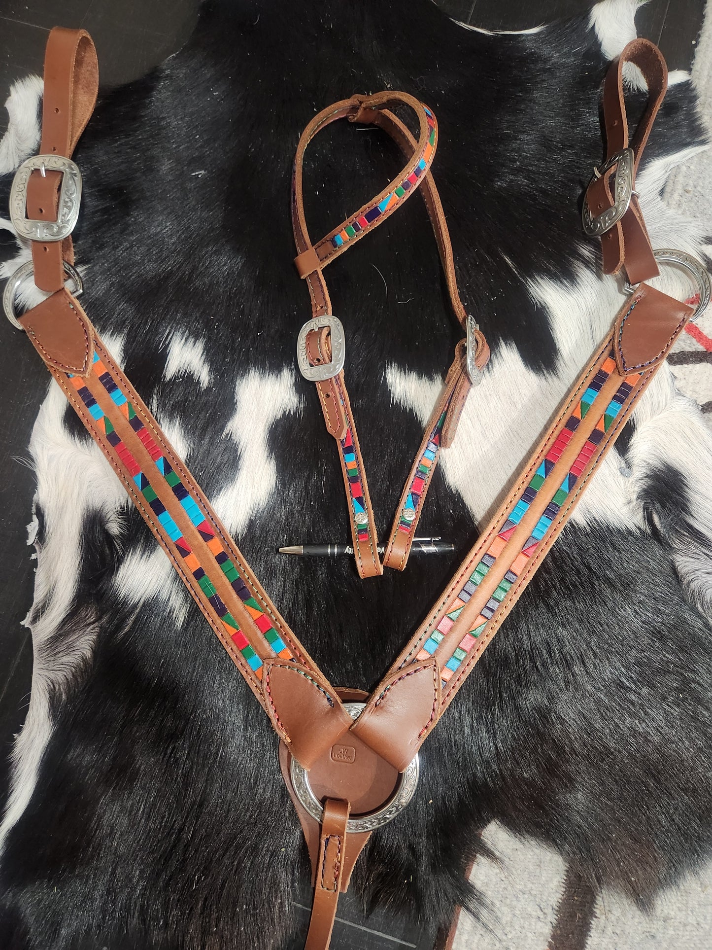 Tack Set- Painted Beaded