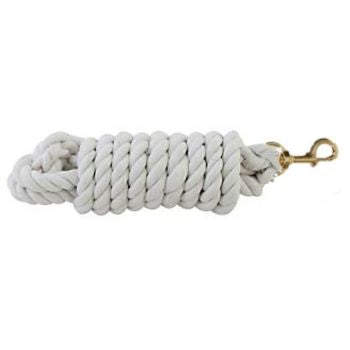 Lead Rope - Cotton Lead Rope with or without chain