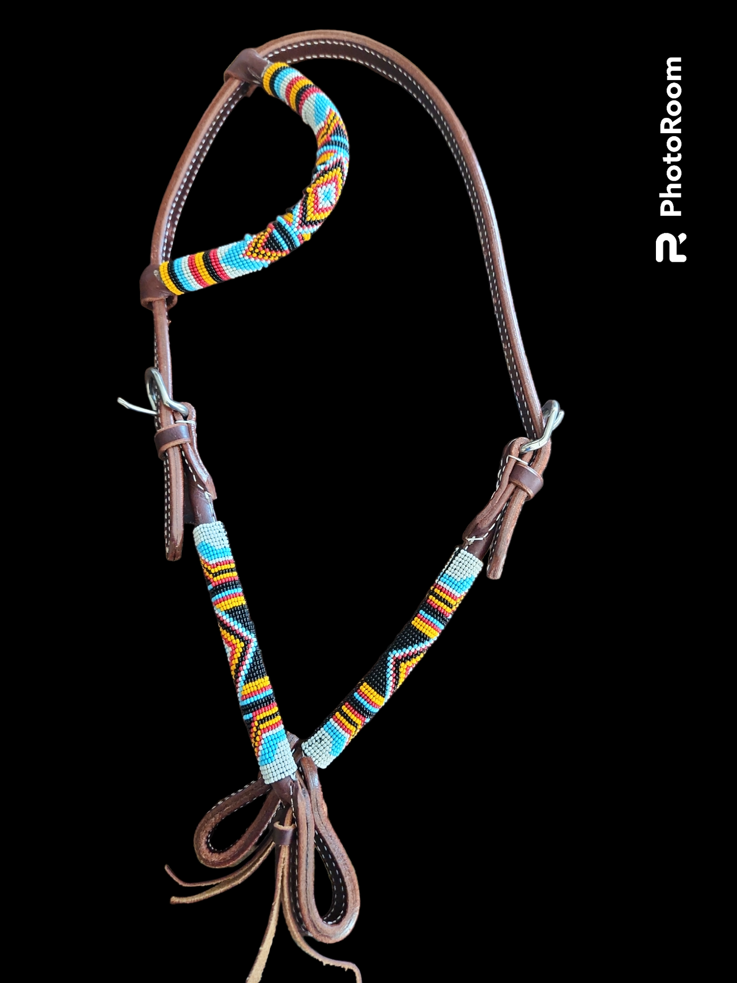 Headstall - Beaded Single Ear