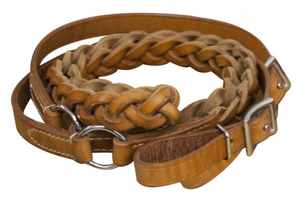 Reins - Leather Laced Contest Rein